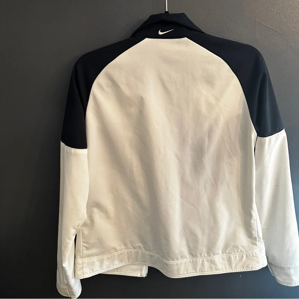 Nike Blue & White Lightweight Running Jacket | Size Medium (8-10)